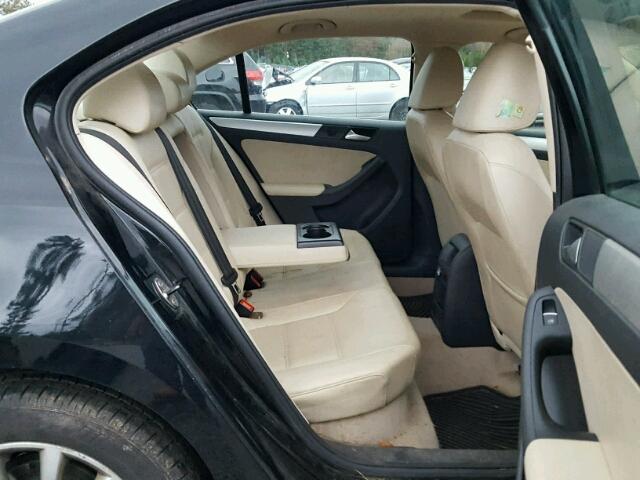 3VWDP7AJ1DM371326 - 2013 VOLKSWAGEN JETTA SE Qara foto 6