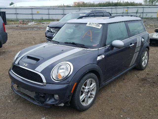 WMWZG3C57CTY37310 - 2012 MINI COOPER S C BLUE photo 2