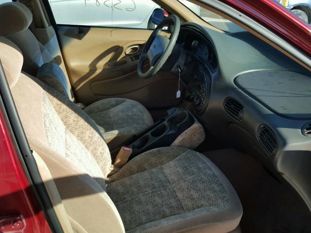 1FALP52U4TA188614 - 1996 FORD TAURUS GL MAROON photo 5