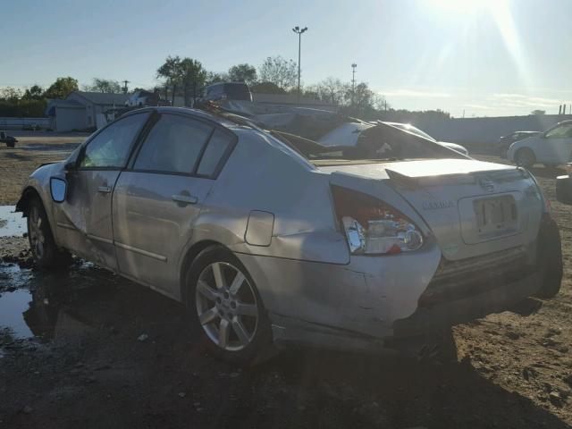 1N4BA41E36C820934 - 2006 NISSAN MAXIMA SE SILVER photo 3