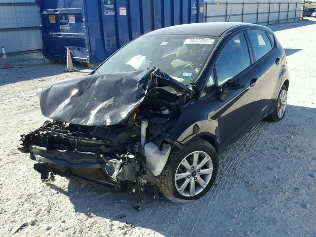 3FADP4EJ9DM203435 - 2013 FORD FIESTA SE GRAY photo 2