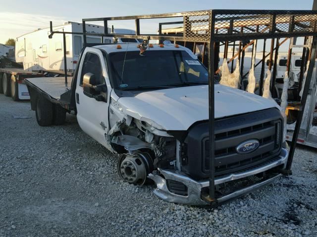 1FDRF3GTXFEA48068 - 2015 FORD F350 SUPER WHITE photo 1