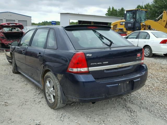 1G1ZT64885F326563 - 2005 CHEVROLET MALIBU MAX 蓝色 照片 3