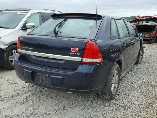 1G1ZT64885F326563 - 2005 CHEVROLET MALIBU MAX 蓝色 照片 4