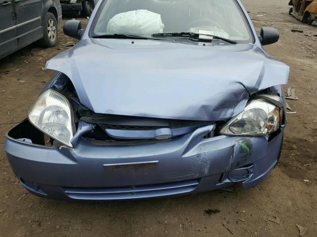 KNADC125546316873 - 2004 KIA RIO BLUE photo 7