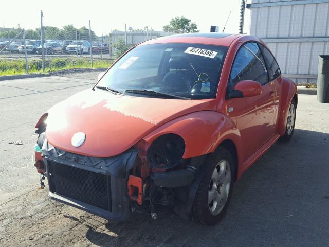 3VWCK21C53M409430 - 2003 VOLKSWAGEN NEW BEETLE 橙色 照片 2