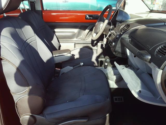 3VWCK21C53M409430 - 2003 VOLKSWAGEN NEW BEETLE 橙色 照片 5