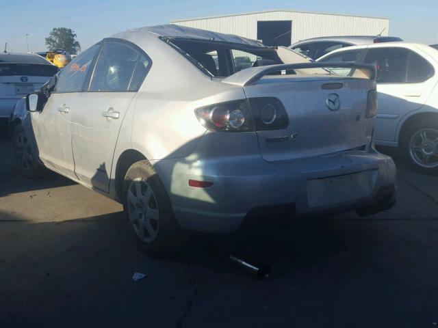 JM1BK32G991228570 - 2009 MAZDA 3 I SILVER photo 3