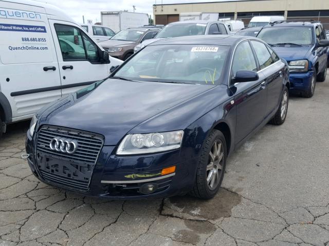 WAUDG74F15N064415 - 2005 AUDI A6 3.2 QUA BLUE photo 2