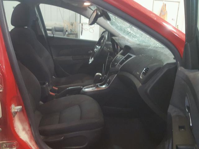 1G1PC5SB2E7387594 - 2014 CHEVROLET CRUZE LT RED photo 5