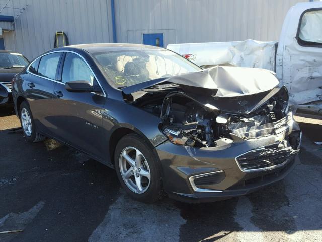 1G1ZB5ST3HF251747 - 2017 CHEVROLET MALIBU LS GRAY photo 1