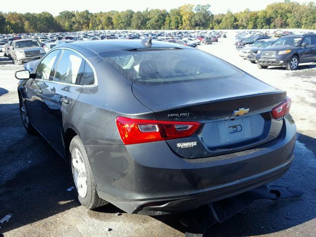 1G1ZB5ST3HF251747 - 2017 CHEVROLET MALIBU LS GRAY photo 3