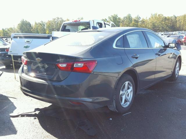 1G1ZB5ST3HF251747 - 2017 CHEVROLET MALIBU LS GRAY photo 4