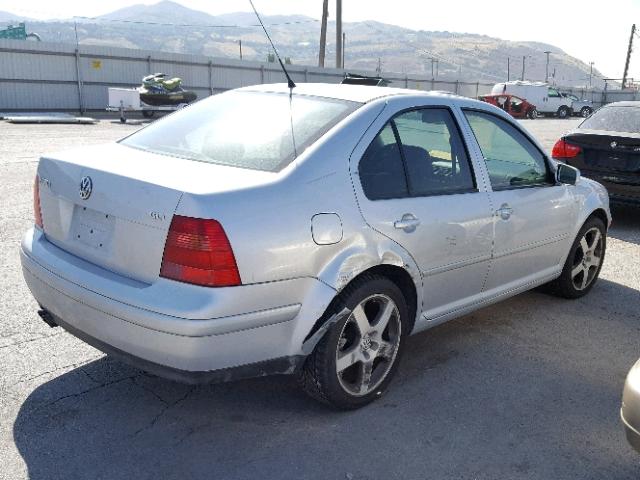 3VWVH69M13M051707 - 2003 VOLKSWAGEN JETTA GLI SILVER photo 4