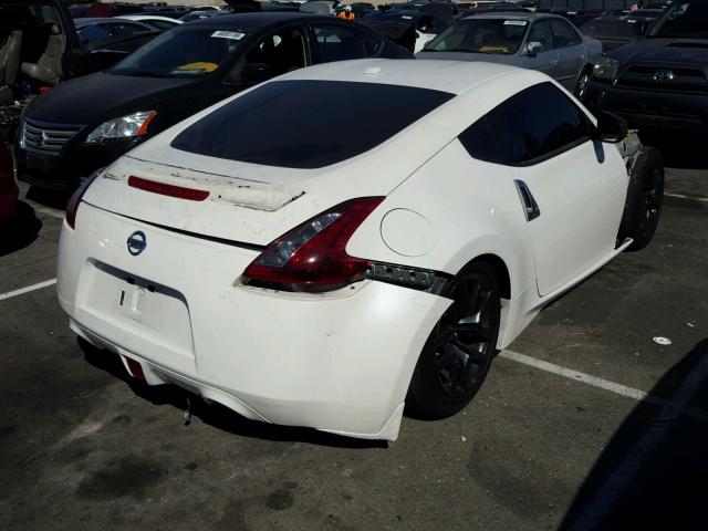 JN1AZ4EH7AM501271 - 2010 NISSAN 370Z WHITE photo 4