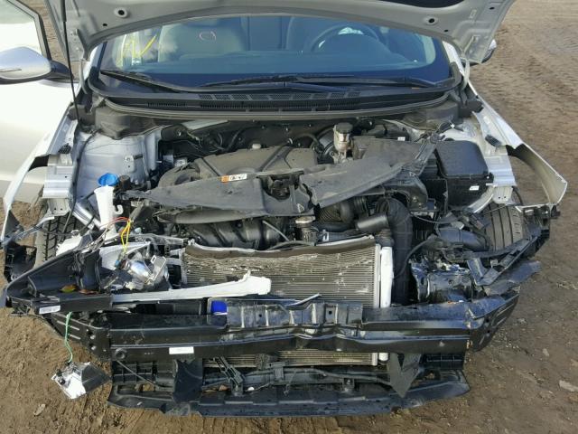 KNAFX4A69G5608643 - 2016 KIA FORTE LX SILVER photo 7