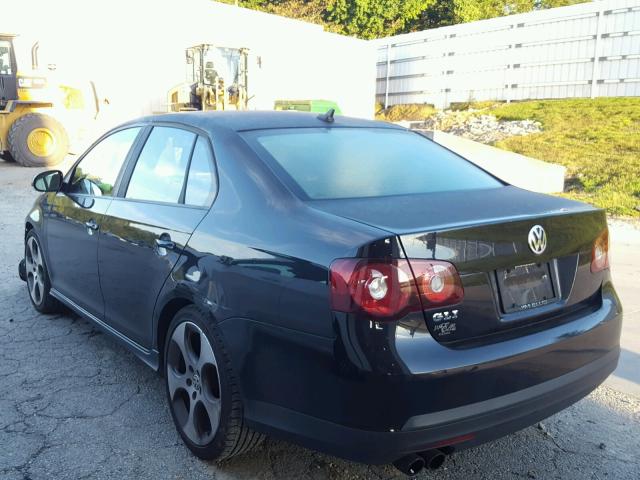 3VWBJ71K58M180189 - 2008 VOLKSWAGEN GLI შავი ფოტო 3