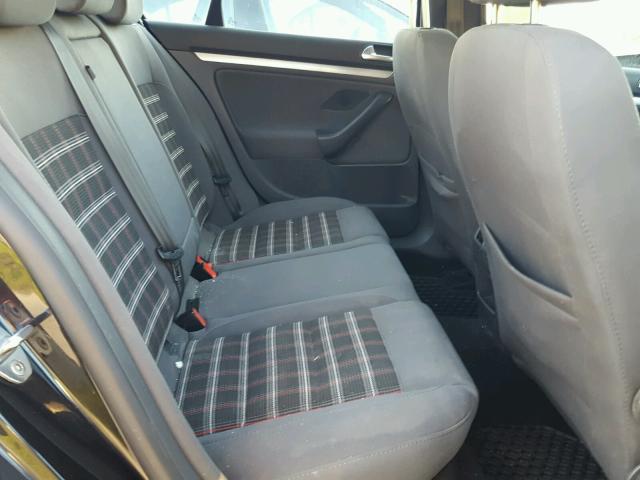 3VWBJ71K58M180189 - 2008 VOLKSWAGEN GLI შავი ფოტო 6