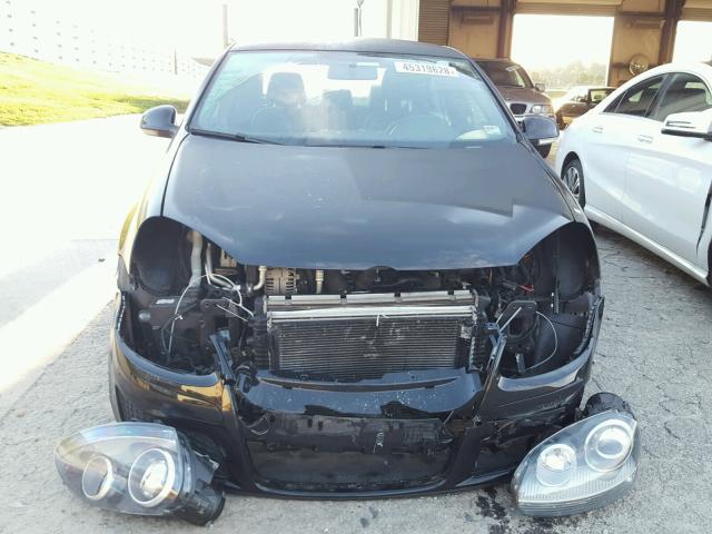 3VWBJ71K58M180189 - 2008 VOLKSWAGEN GLI შავი ფოტო 9