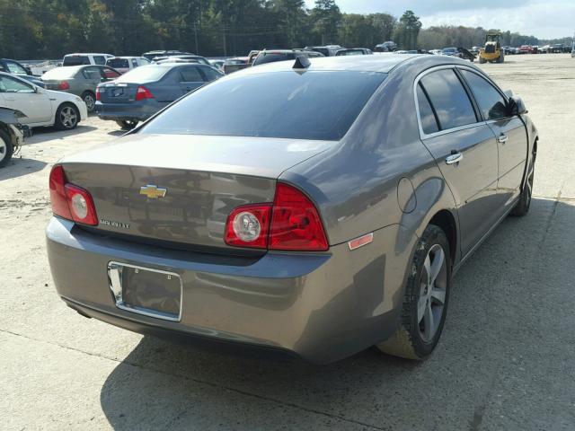 1G1ZC5E01CF105886 - 2012 CHEVROLET MALIBU 1LT BROWN photo 4