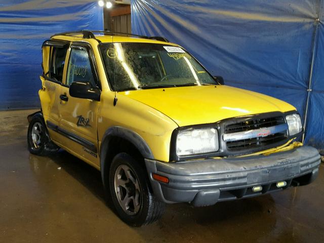 2CNBJ734736925718 - 2003 CHEVROLET TRACKER ZR YELLOW photo 1