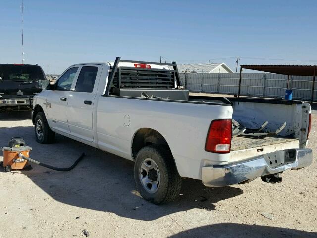 3D7TT2CT7BG615221 - 2011 DODGE RAM 2500 WHITE photo 3