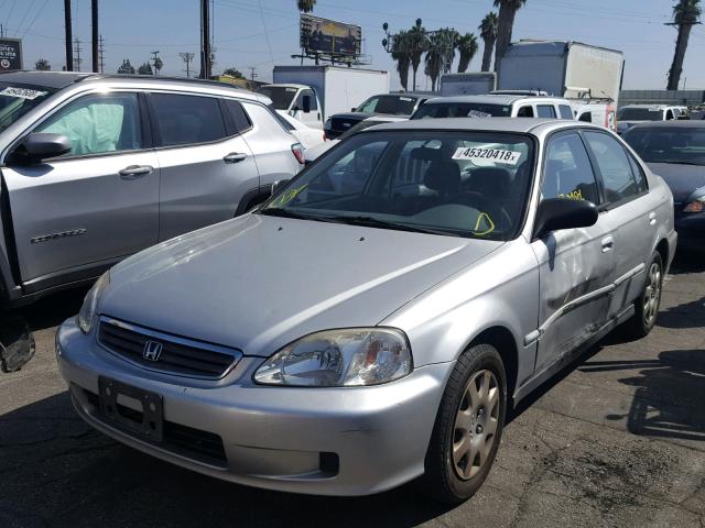 2HGEJ6613XH558499 - 1999 HONDA CIVIC BASE Gümüş foto 2