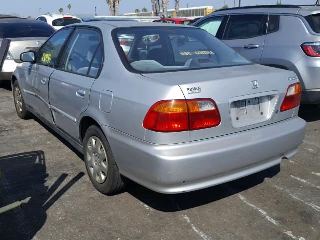 2HGEJ6613XH558499 - 1999 HONDA CIVIC BASE Gümüş foto 3