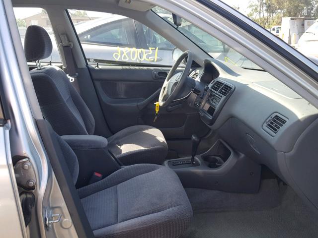 2HGEJ6613XH558499 - 1999 HONDA CIVIC BASE Gümüş foto 5