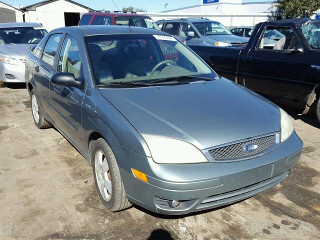 1FAFP34N86W138796 - 2006 FORD FOCUS ZX4 GREEN photo 1