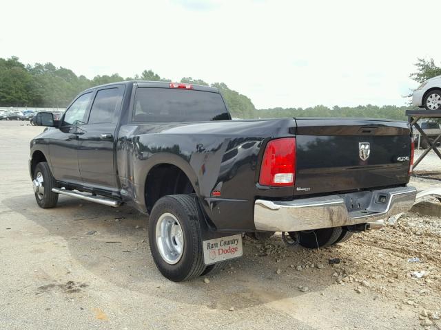 3D73Y4CL6BG588204 - 2011 DODGE RAM 3500 BLACK photo 4