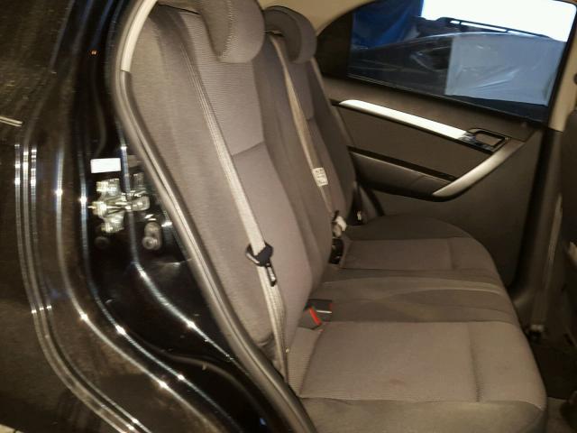 KL1TD5DE0BB199117 - 2011 CHEVROLET AVEO LS 黑色 照片 6