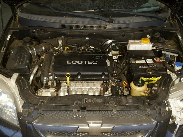 KL1TD5DE0BB199117 - 2011 CHEVROLET AVEO LS 黑色 照片 7