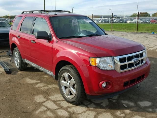 1FMCU03G19KB70410 - 2009 FORD ESCAPE XLT RED photo 1