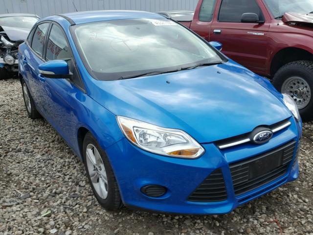 1FADP3F26EL441764 - 2014 FORD FOCUS SE BLUE photo 1