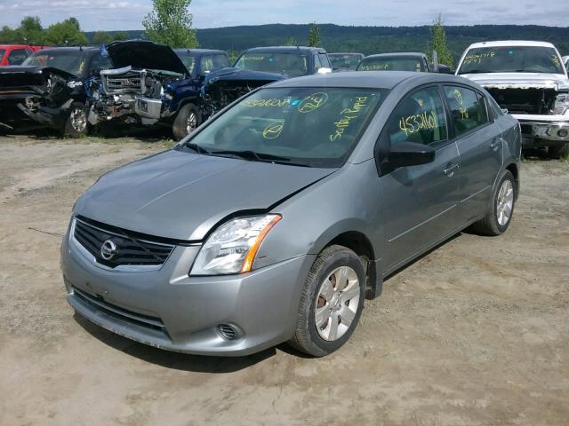 3N1AB6AP3BL675475 - 2011 NISSAN SENTRA 2.0 SILVER photo 2