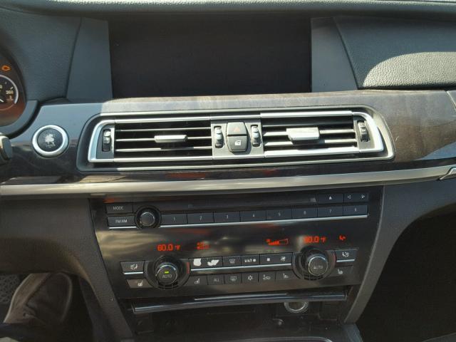 WBAKB8C59BCY65816 - 2011 BMW 750LI BLACK photo 9