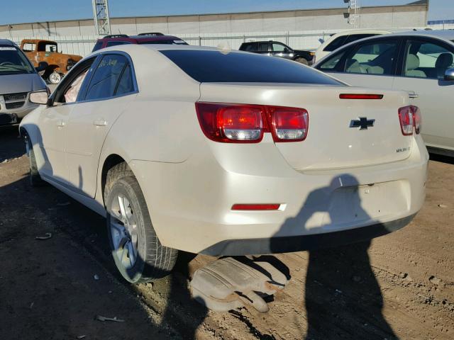 1G11C5SL3EF125555 - 2014 CHEVROLET MALIBU 1LT WHITE photo 3