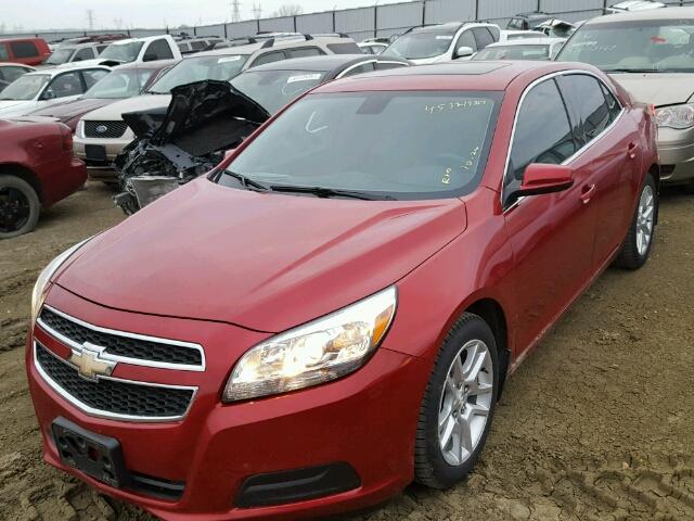 1G11D5RR3DF109586 - 2013 CHEVROLET MALIBU 1LT 红色 照片 2