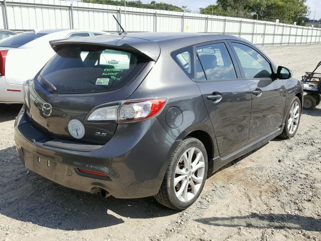 JM1BL1H62A1218726 - 2010 MAZDA 3 S GRAY photo 4