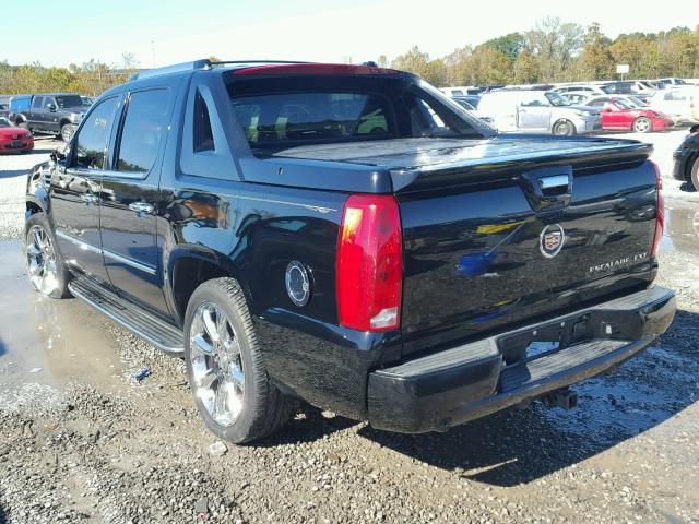 3GYFK62837G234515 - 2007 CADILLAC ESCALADE E BLACK photo 3