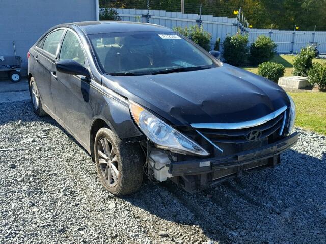 5NPEB4AC5DH553364 - 2013 HYUNDAI SONATA GLS BLACK photo 1