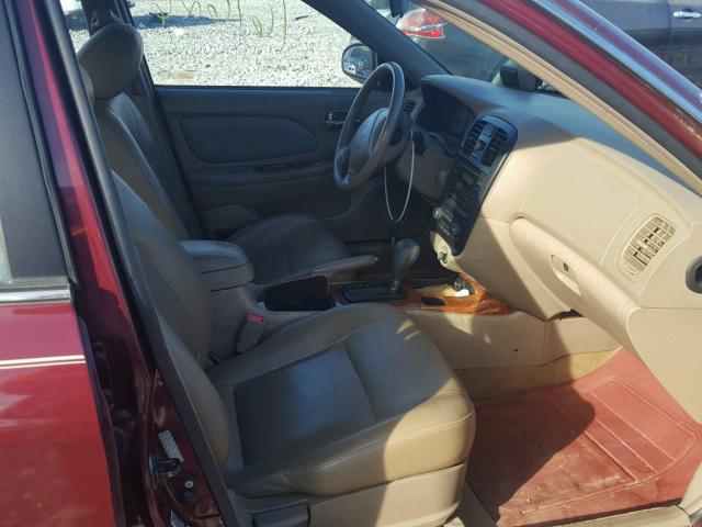 KNAGD126715059509 - 2001 KIA OPTIMA BURGUNDY photo 5