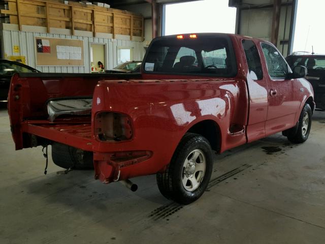 1FTRX07243KC19773 - 2003 FORD F150 RED photo 4