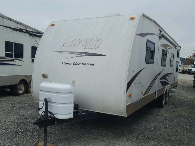 4YDT29B299L600812 - 2009 LARE CAMPER WHITE photo 2