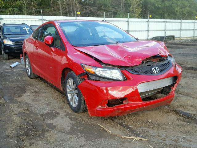 2HGFG3B83CH565323 - 2012 HONDA CIVIC EX RED photo 1