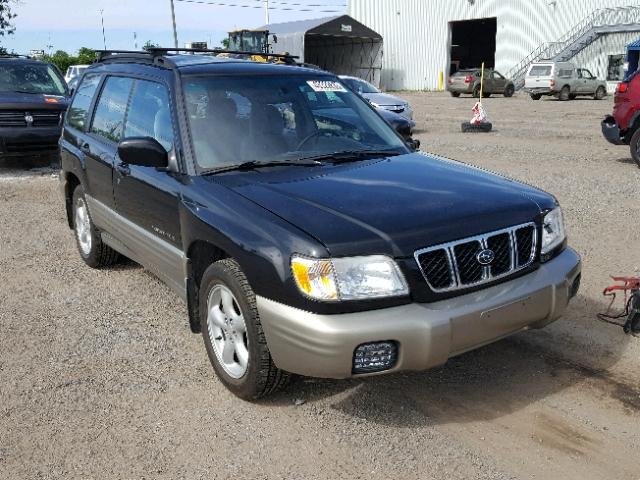 JF1SF65541H746751 - 2001 SUBARU FORESTER S Qara foto 1