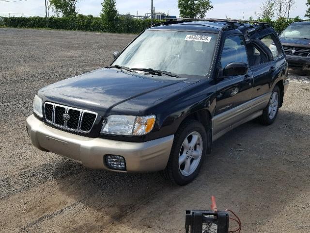JF1SF65541H746751 - 2001 SUBARU FORESTER S Qara foto 2