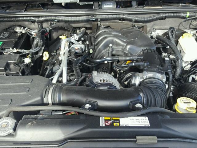 1C4AJWBG3EL180904 - 2014 JEEP WRANGLER S BLACK photo 7