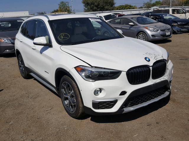 WBXHU7C33J5H39587 - 2018 BMW X1 SDRIVE2 WHITE photo 1